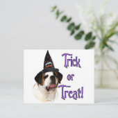 Saint Bernard Trick Briefkaart (Staand voorkant)