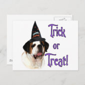 Saint Bernard Trick Briefkaart (Voorkant / Achterkant)