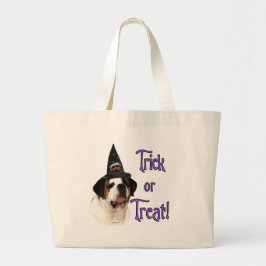 Saint Bernard Trick Grote Tote Bag