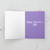 Saint Bernard-Valentijnsdag Bedankkaart (Binnen)