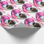 Saint Bernard-Valentijnsdag Cadeaupapier (Hoek)