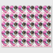 Saint Bernard-Valentijnsdag Cadeaupapier (Vlak)