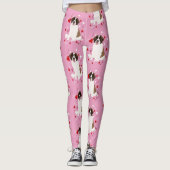 Saint Bernard-Valentijnsdag Leggings (Voorkant)