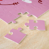 Saint Bernard-Valentijnsdag Legpuzzel (Zijkant)