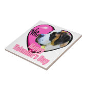 Saint Bernard-Valentijnsdag Tegeltje (Zijkant)