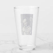 Saint Bernard van Clairvaux Glas (Achterkant)