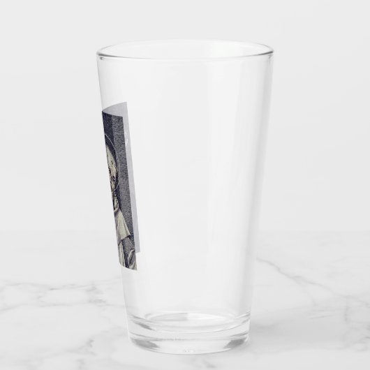 Saint Bernard van Clairvaux Glas (Links)