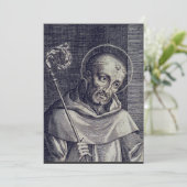 Saint Bernard van Clairvaux Kaart (Staand voorkant)