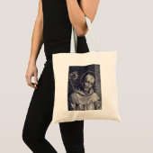 Saint Bernard van Clairvaux Tote Bag (Voorkant (product))