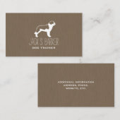 Saint Bernard Visitekaartje (Voorkant / Achterkant)