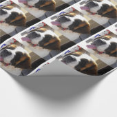 Saint Bernard Wrapping Paper Cadeaupapier (Hoek)