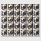 Saint Bernard Wrapping Paper Cadeaupapier (Vlak)