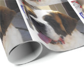 Saint Bernard Wrapping Paper Cadeaupapier (Rol Hoek)
