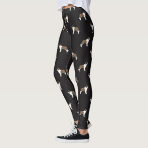 Saint Bernards Pattern   Hondenras in octrooivorm Leggings