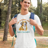Saint Bernese Custom hond vader hond moeder T-Shir T-shirt