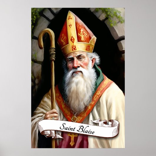 Saint Blaise Poster (Voorkant)