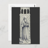 Saint Bonaventure Seraphic Doctor Briefkaart (Voorkant / Achterkant)