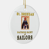 SAINT BRENDON KERAMISCH ORNAMENT (Rechts)