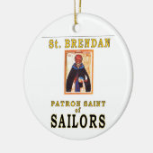 SAINT BRENDON KERAMISCH ORNAMENT (Links)