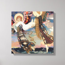 “Saint Bride” engel kunst van John Duncan Canvas Afdruk