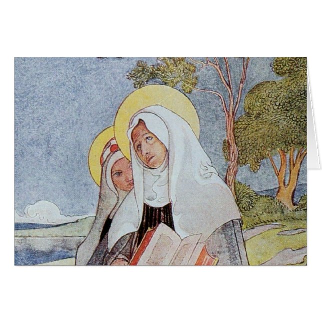 Saint Bridget en Deer (Voorkant Horizontaal)