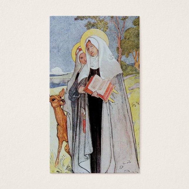 Saint Bridget en Deer Visitekaartjes (Voorkant)