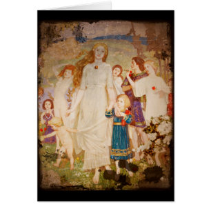 Saint Brigid als Bride