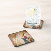 Saint Brigid als Bride Bier Onderzetter (Rechterzijde)