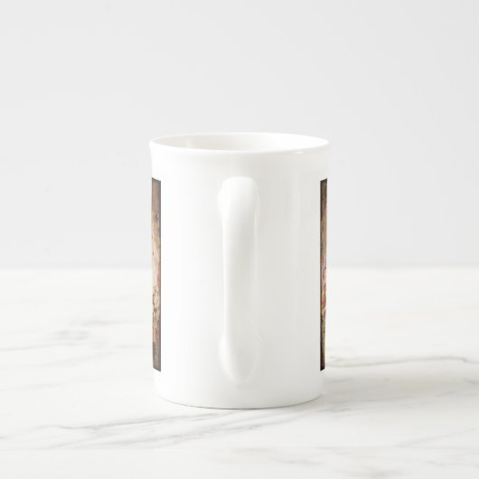 Saint Brigid de Bride Porselein Kop (Achterkant)