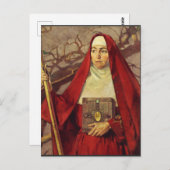 Saint Brigid of Ireland Briefkaart (Voorkant / Achterkant)