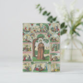 Saint Brigid of Ireland Briefkaart (Staand voorkant)
