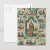 Saint Brigid of Ireland Briefkaart (Voorkant / Achterkant)
