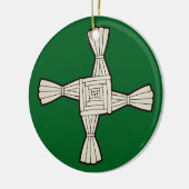 Saint Brigid's cross Keramisch Ornament (Links)