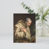 Saint Bruno, Philippe de Champaigne Briefkaart (Staand voorkant)