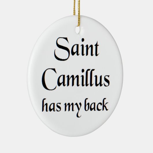 saint camillus coffee mug keramisch ornament (Rechts)