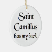 saint camillus koffiemok keramisch ornament (Rechts)