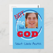 Saint Carlo Acutis Briefkaart (Voorkant / Achterkant)