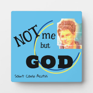 Saint Carlo Acutis Fotoplaat