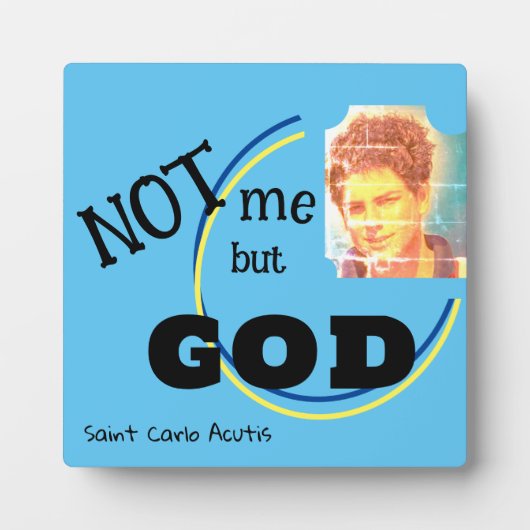 Saint Carlo Acutis Fotoplaat (Voorkant)