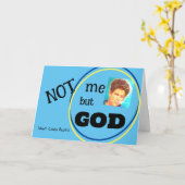 Saint Carlo Acutis Kaart (Gele Bloem)