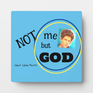 Saint Carlo Acutis Kaart Fotoplaat