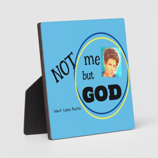 Saint Carlo Acutis Kaart Fotoplaat (Voorkant)