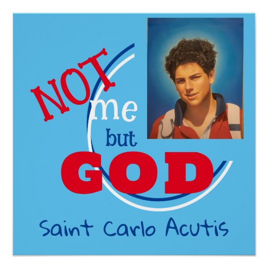 Saint Carlo Acutis Perfect Poster (Voorkant)