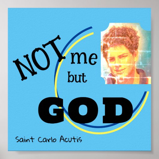 Saint Carlo Acutis Poster (Voorkant)