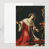 Saint Casimir Jagiellon Bedankkaart (Voorkant / Achterkant)