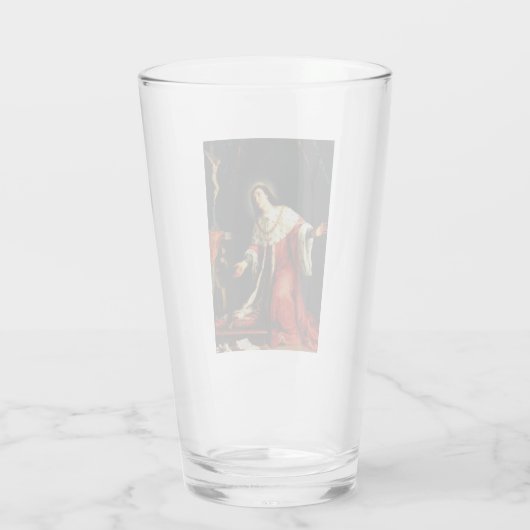 Saint Casimir Jagiellon Glas (Achterkant)
