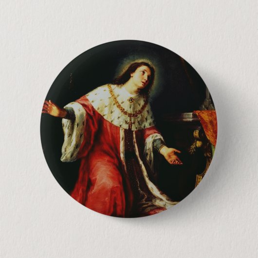 Saint Casimir Jagiellon Ronde Button 5,7 Cm (Voorkant)