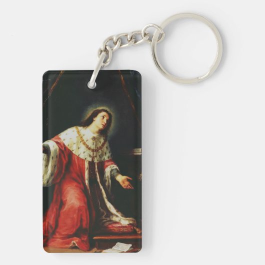 Saint Casimir Jagiellon Sleutelhanger (achterkant)