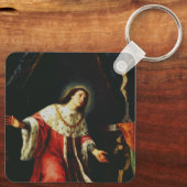 Saint Casimir Jagiellon Sleutelhanger (Achterkant)