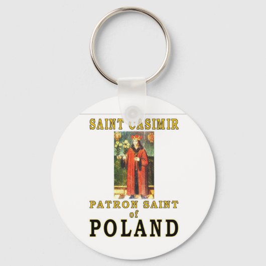 SAINT CASIMIR SLEUTELHANGER (Voorkant)